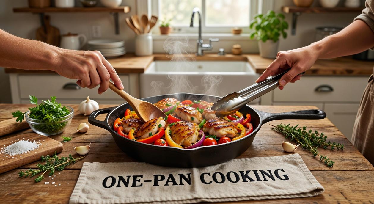 one pan cooking