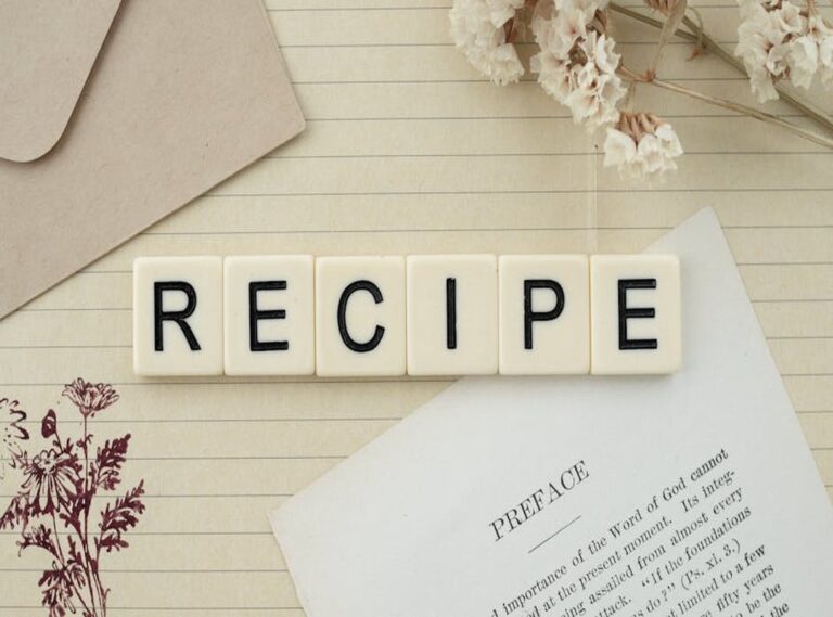 How to Write a Cooking Recipe Heartumental
